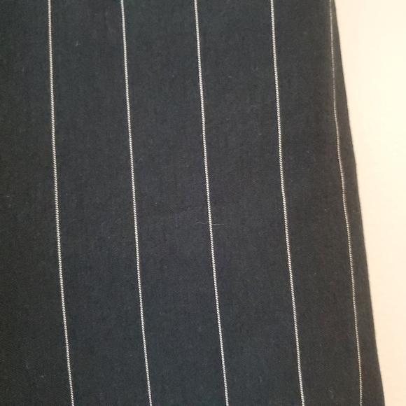 Express correspondent pinstripe flare work pants 4 - Picture 3 of 8